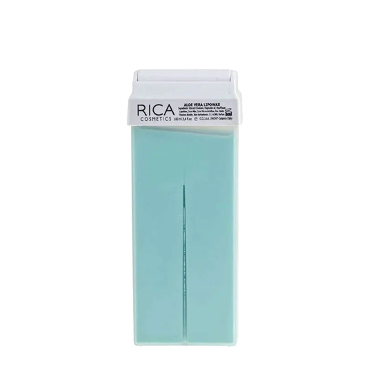 RICA Aloevera Roll-On Liposoluble Wax 100ml – Gentle Wax for Sensitive Skin