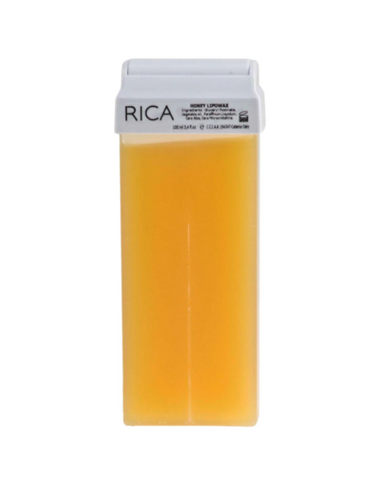 RICA Honey Roll-On Liposoluble Wax 100ml – Gentle Wax for All Skin Types