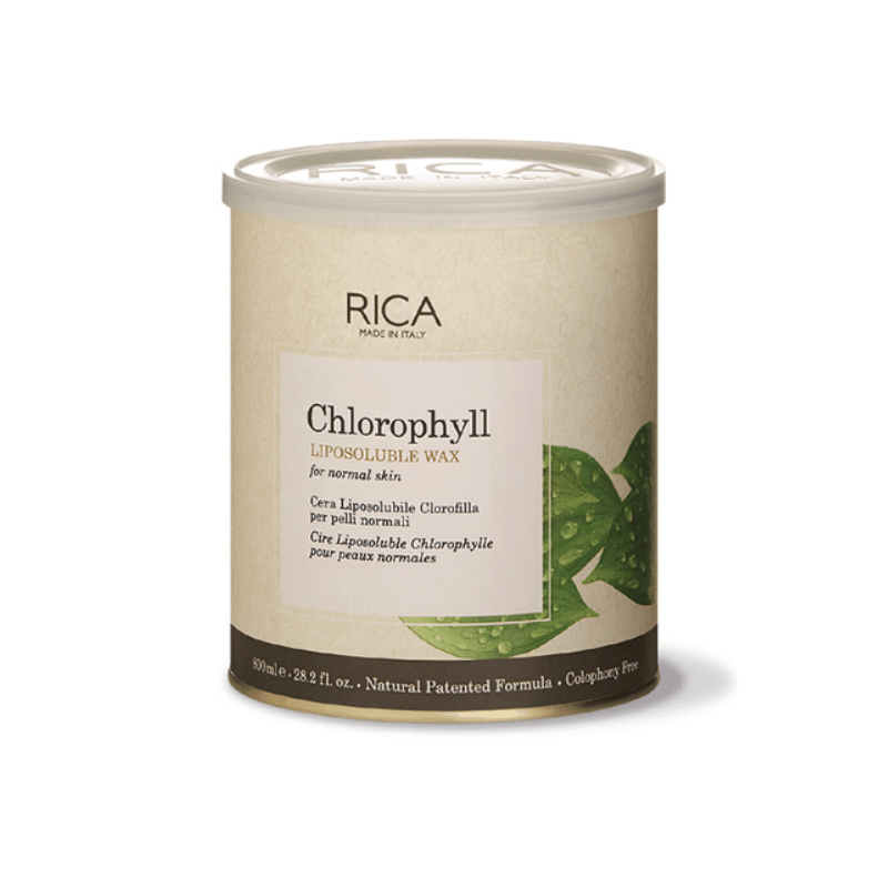 Rica Chlorophyll Liposoluble Wax 800ml – Gentle Wax for Sensitive Skin – Ziofy.pk