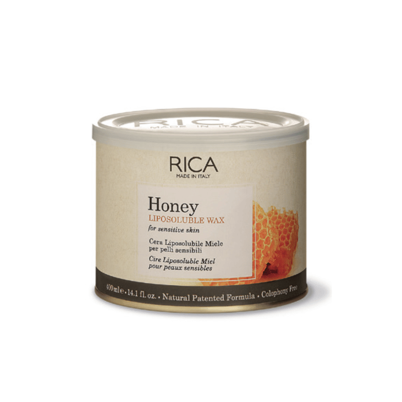 Rica Honey Liposoluble Wax 400ml – Gentle, Hydrating Hair Removal Wax – Ziofy.pk