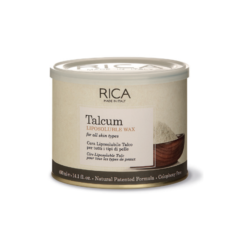 Rica Talcum Liposoluble Wax 400ml – For Sensitive Skin – Ziofy.pk
