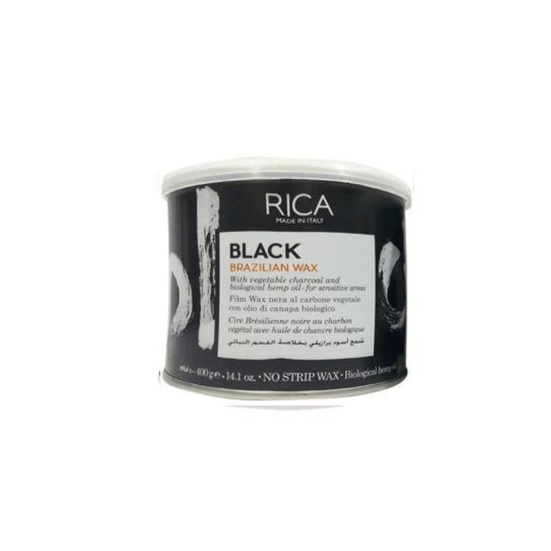 Rica Black Charcoal Brazilian Wax 400ml