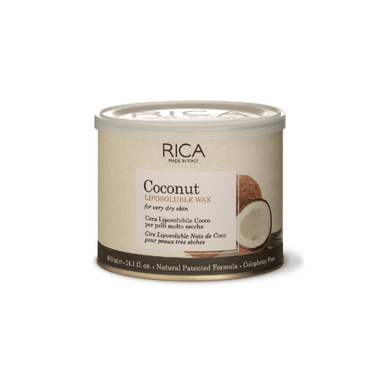 Rica Coconut Liposoluble Wax 400ml – Smooth Hair Removal for Dry Skin – Ziofy.pk