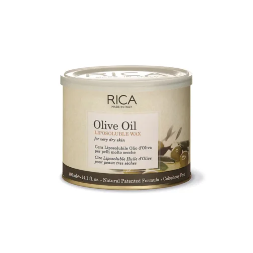 Rica Olive Oil Liposoluble Wax 400ml – Gentle Wax for Dry & Sensitive Skin – Ziofy.pk