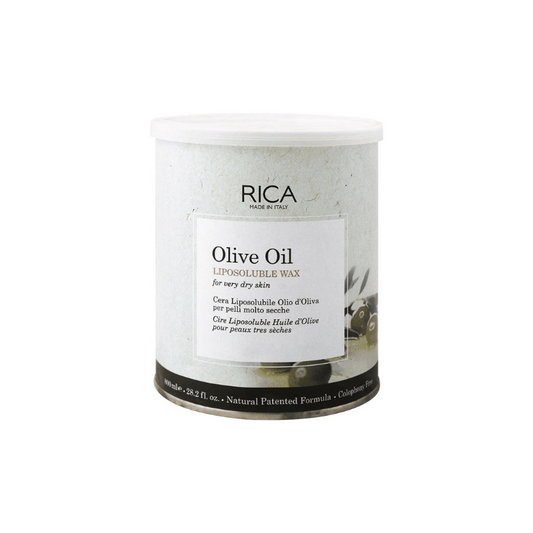 Rica Olive Oil Liposoluble Wax 800ml – Gentle Wax for Dry and Sensitive Skin – Ziofy.pk
