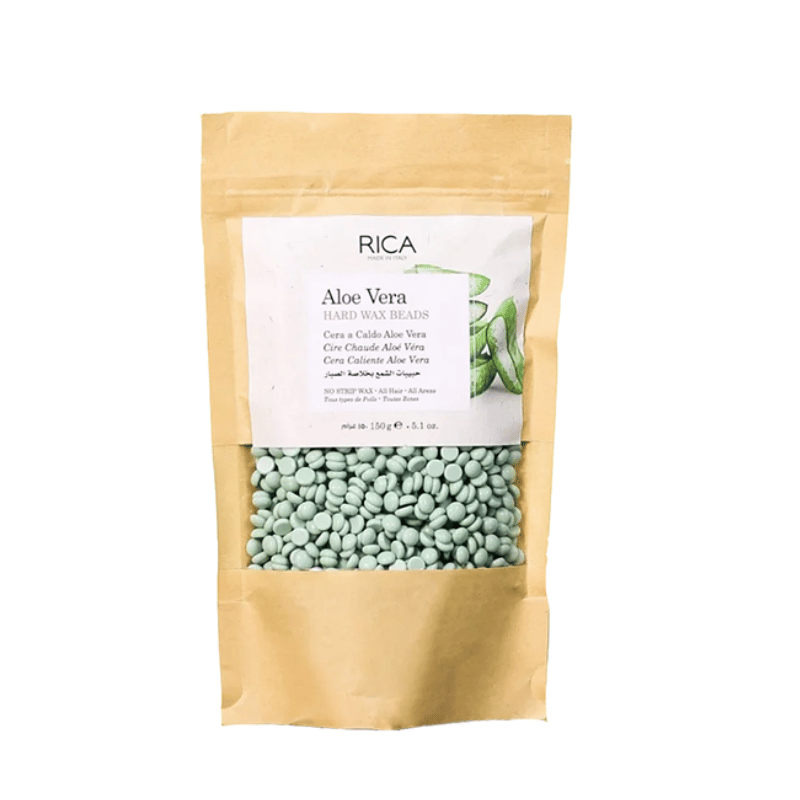 RICA Brazilian Aloevera Beads Wax 150g – Best Wax for Sensitive Skin | Buy Original Rica Wax in Pakistan at ricawax.pk
